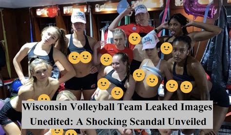 wisconsin volleyball team pics nude|Wisconsin volleyball team private photos leaked, being investigated